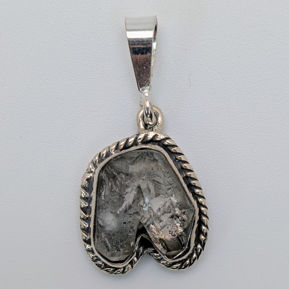Herkimer Diamond Pendant S925 Sterling Silver